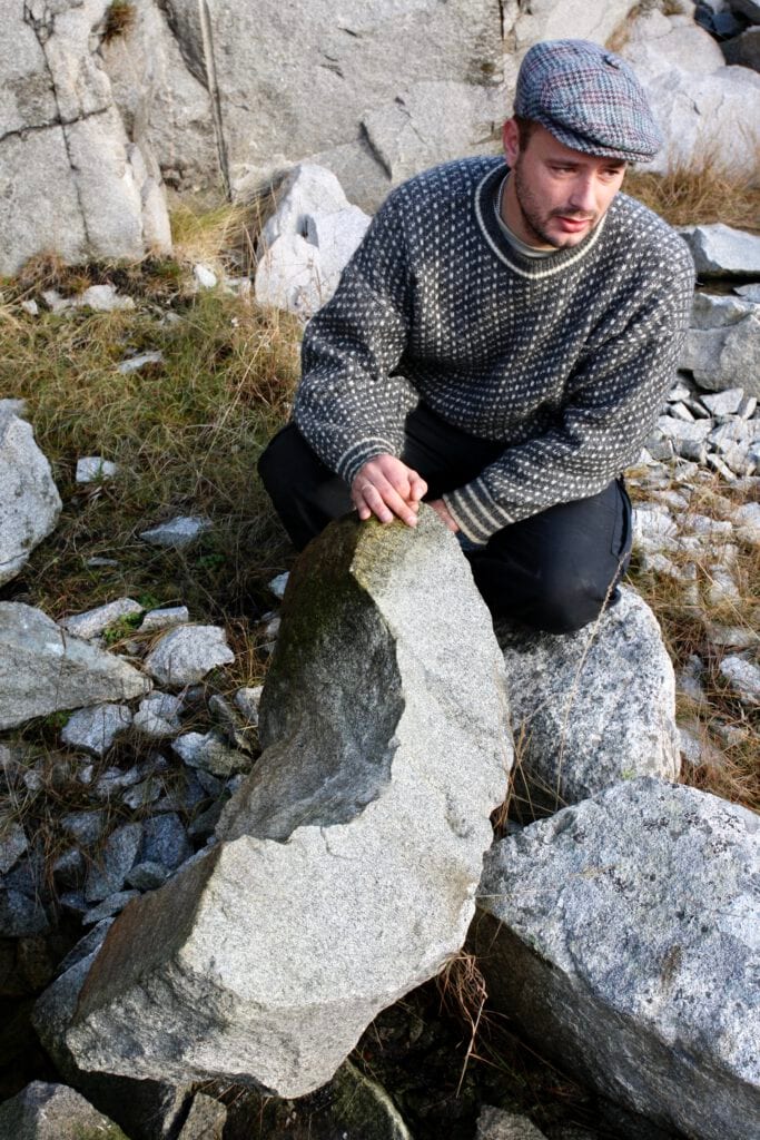 Steinbrudd, Geopark Sunnhordland