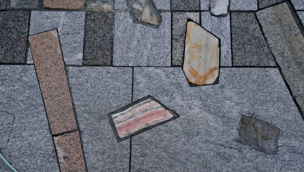 Rester fra skulptur