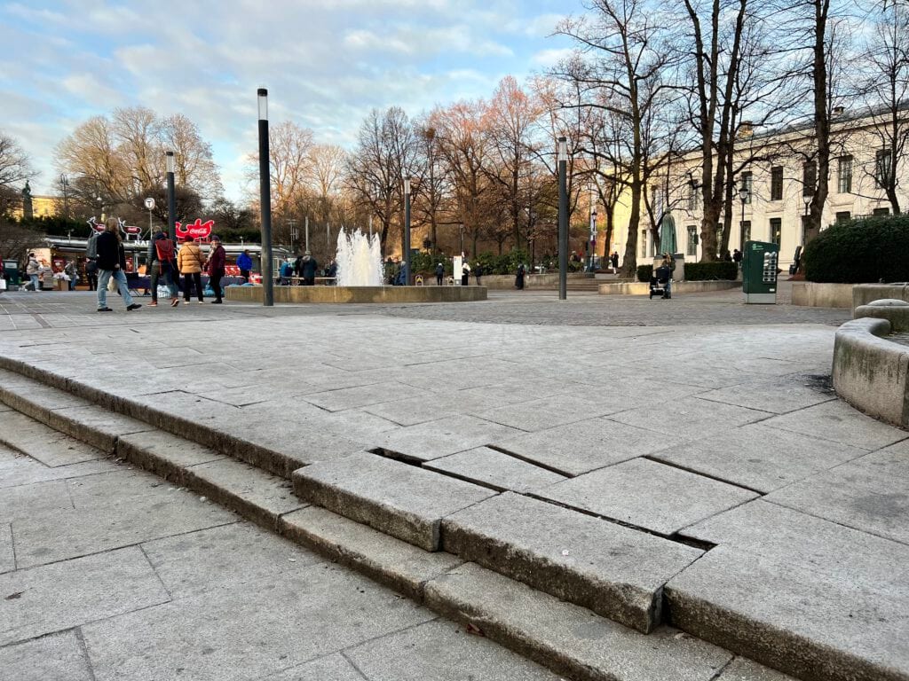 Parker, gater og torg